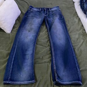 Men’s Buckle Jeans